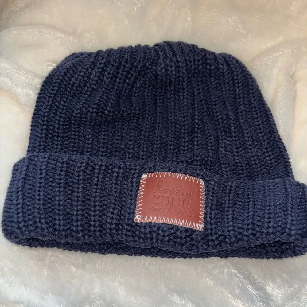 Two Love Your Melon Knit Beanies